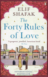 The Forty Rules of Love book cover - best Elif Shafak Book